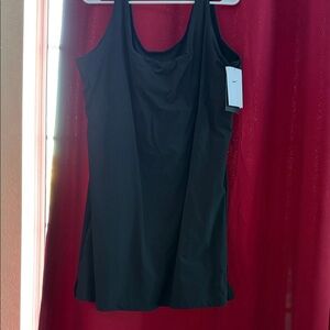 Nike Women's Sleek Black Tank Dress